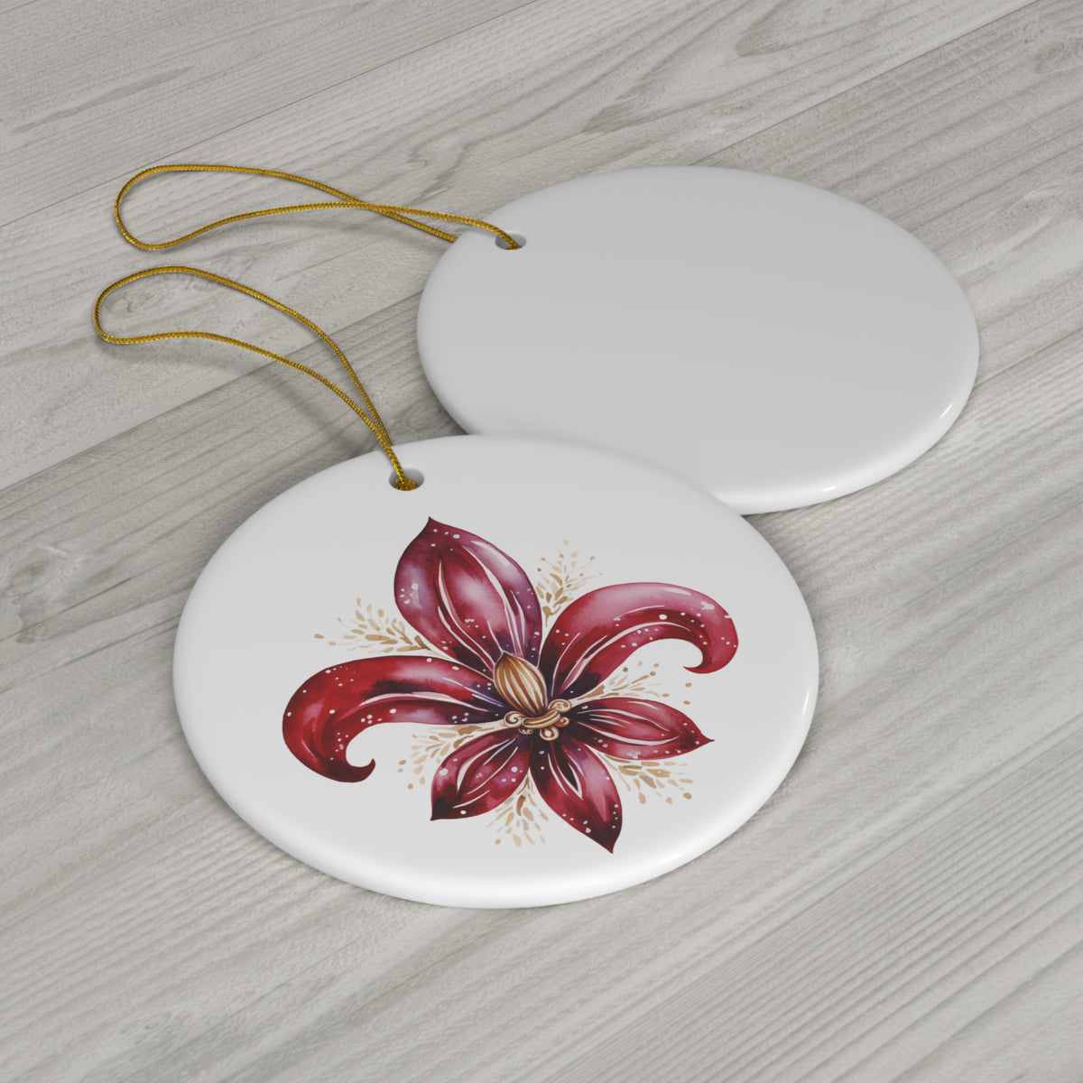 Ceramic Christmas Ornament